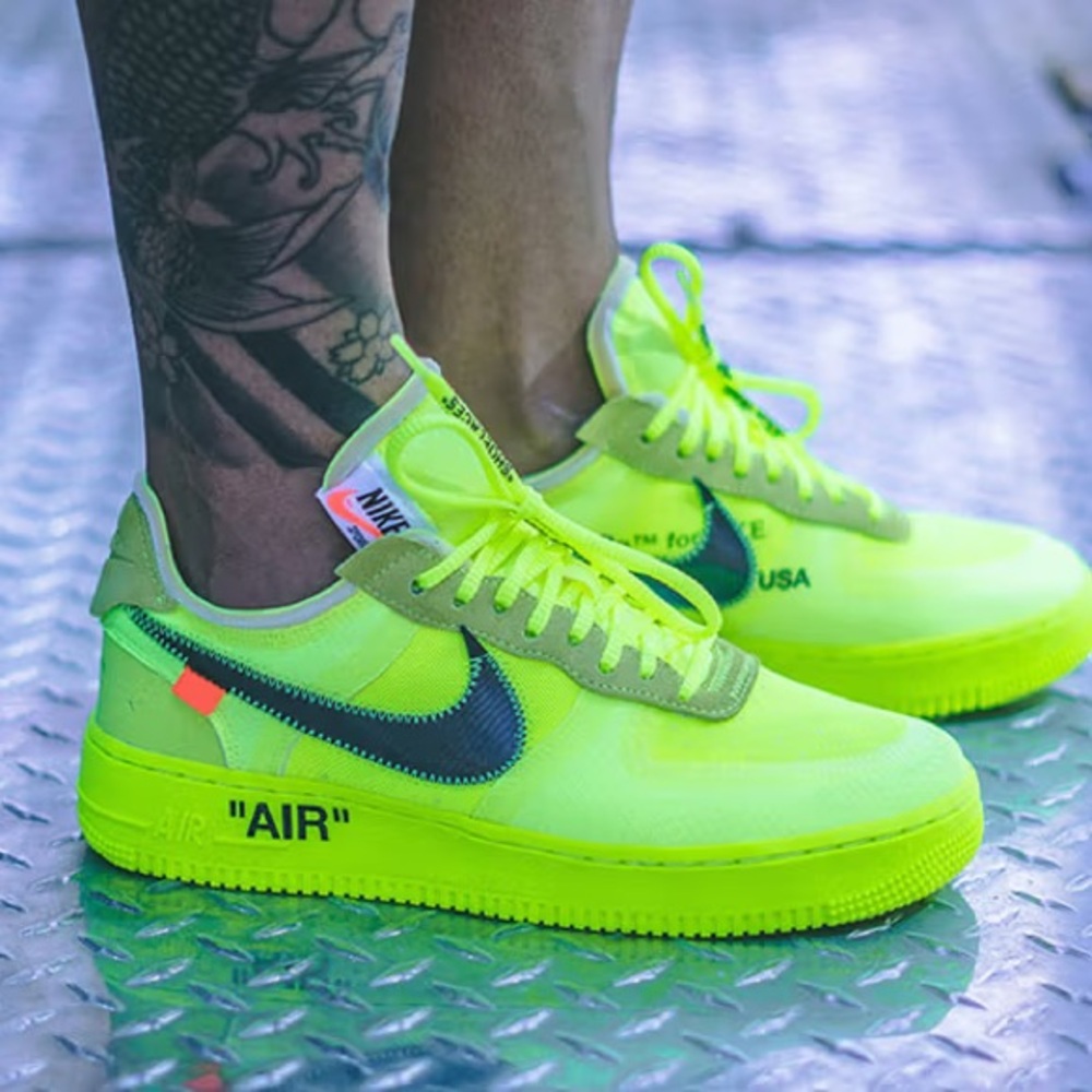 NIKE air force 1 low volt off white sneakers